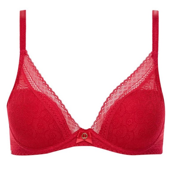 Chantelle Festivite Lace Plunge Bra - Picture 4 of 9